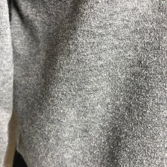 Hanna Andersson gray button front cropped swing jacket size Medium Petite PM - Picture 6 of 14